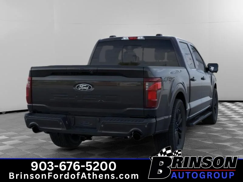 New 2026 Agate Black Metallic Ford XLT image 8