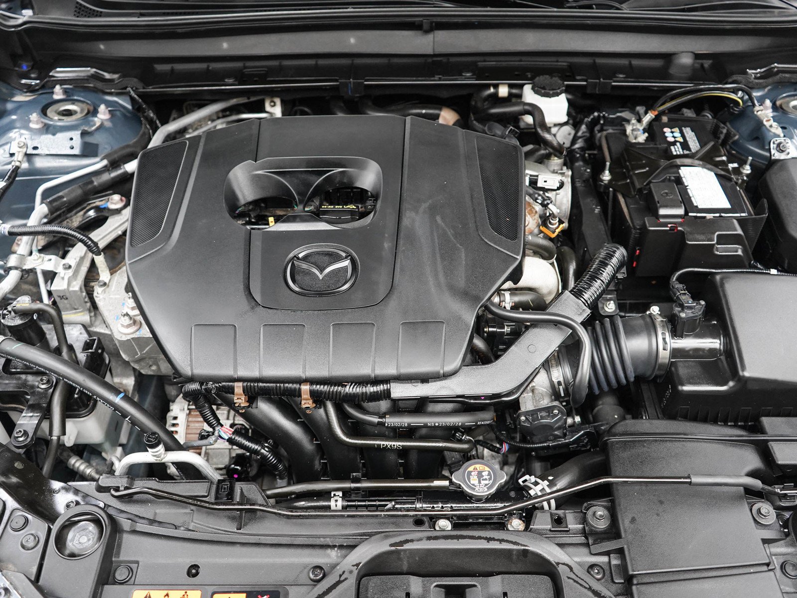 Used 2023 Polymetal Gray Metallic Mazda 2.5 S Carbon Edition image 33