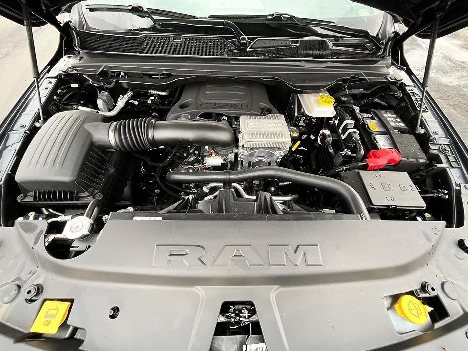 New 2026 Forged Blue Metallic Exterior Paint RAM Laramie image 3