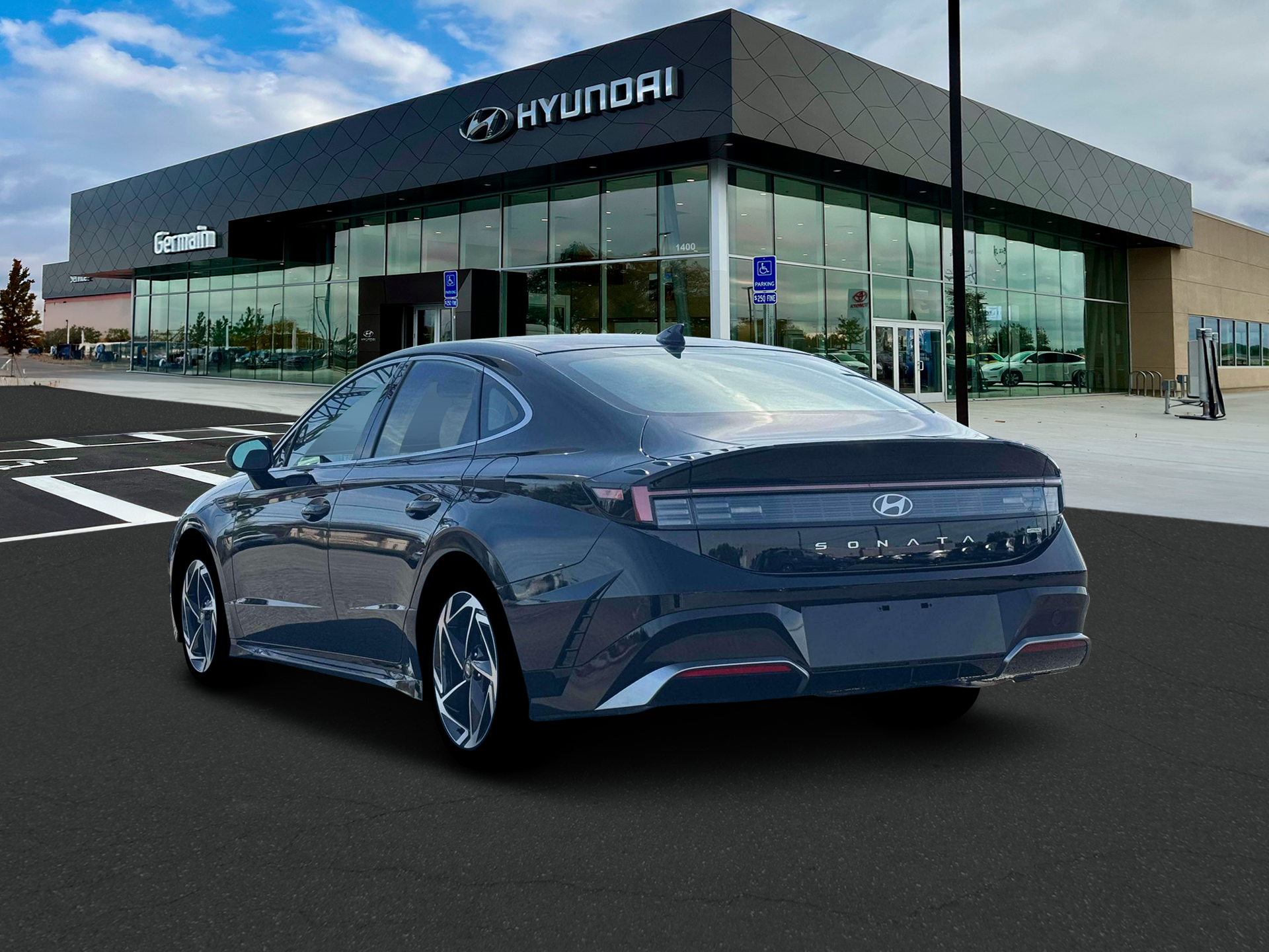 New 2026 Abyss Black Hyundai SEL Sport image 5