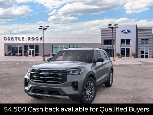 New 2026 Carbonized Gray Metallic Ford Active image 2
