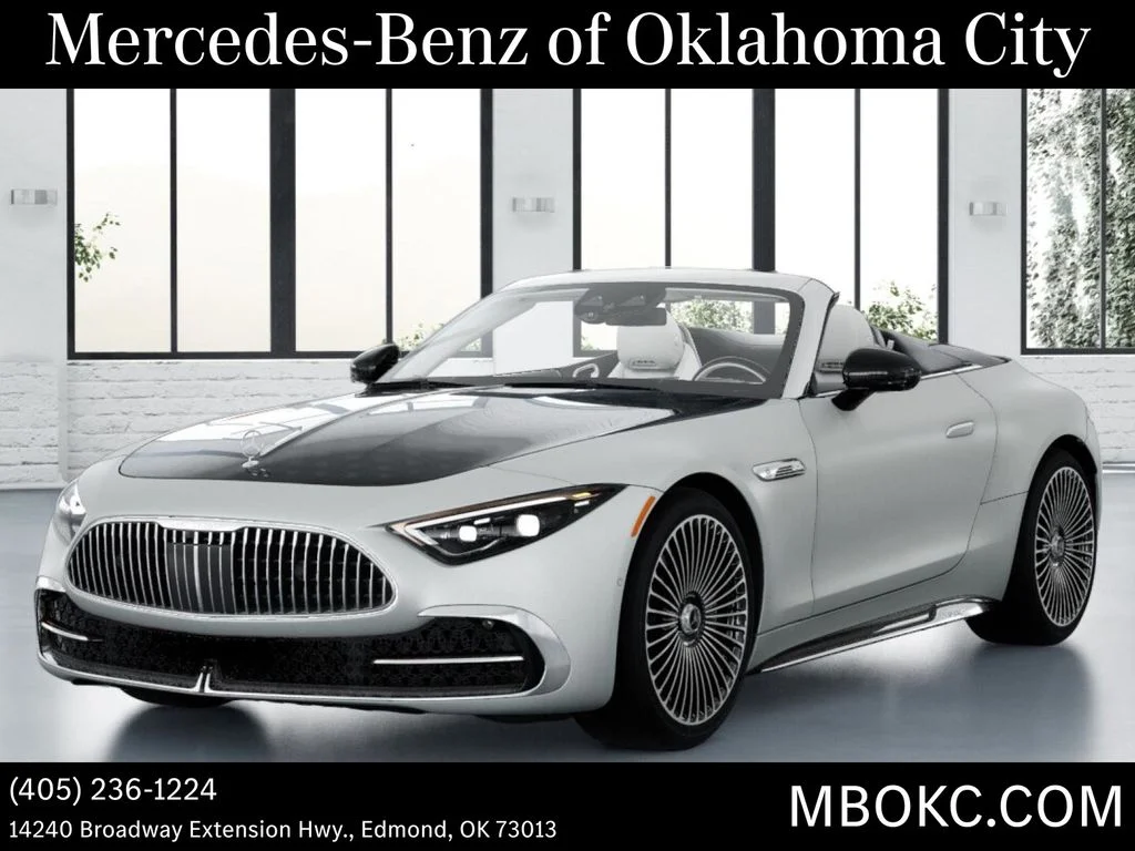 New 2026 MANUFAKTUR moonlight white magno (White Ambiance) Mercedes-Benz Maybach SL 680 image 1