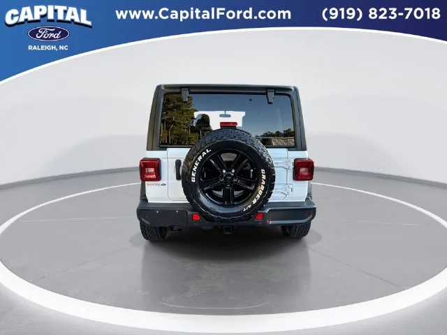 Used 2020 White Jeep Unlimited Sport Altitude image 7