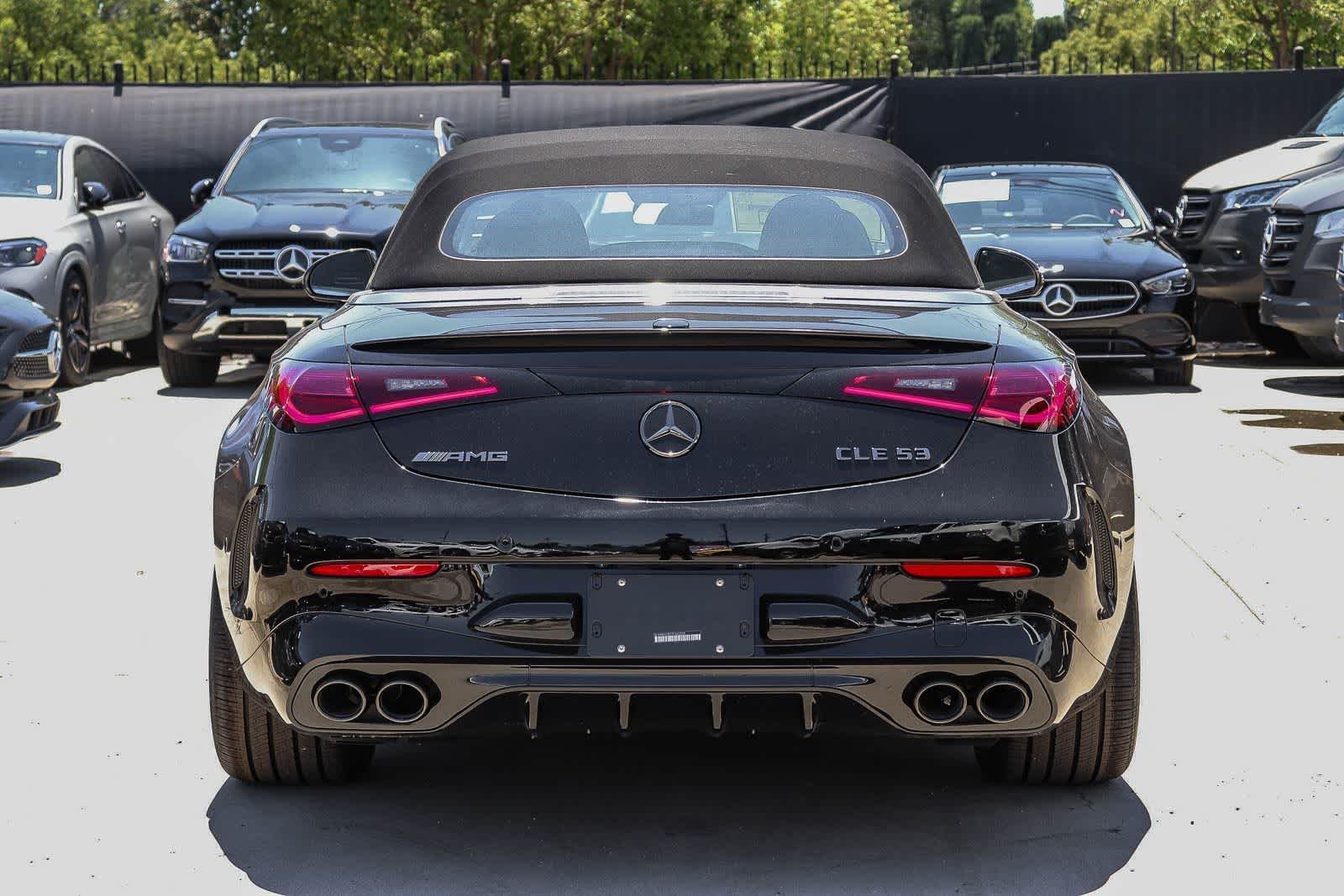 New 2026 Black Mercedes-Benz AMG® CLE 53 image 3