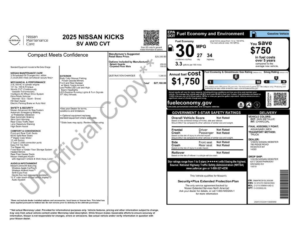 Used 2025 Gray Nissan SV image 30