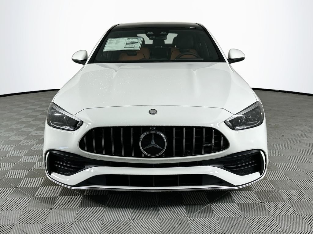 New 2026 Polar White Mercedes-Benz C 43 AMG® image 2