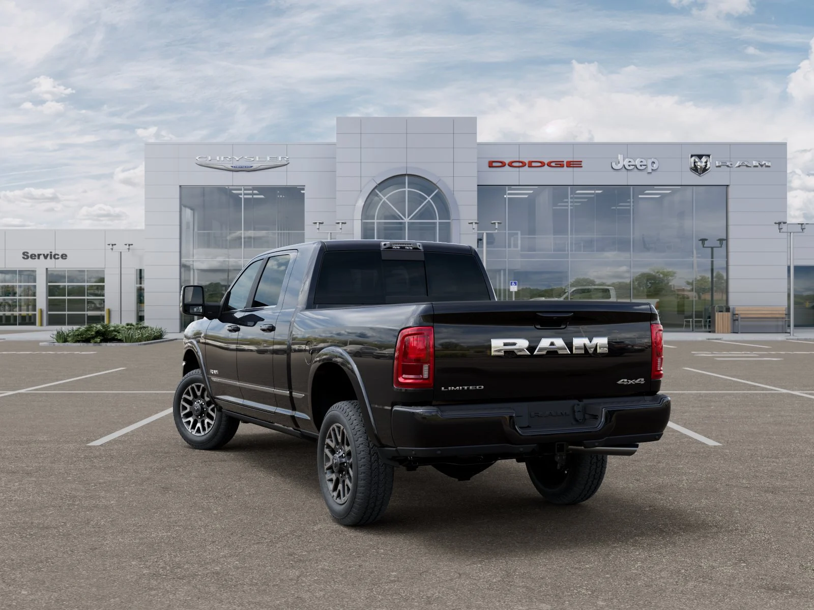 New 2026 Diamond Black Crystal Pearl-Coat Exterior Paint RAM Limited image 47