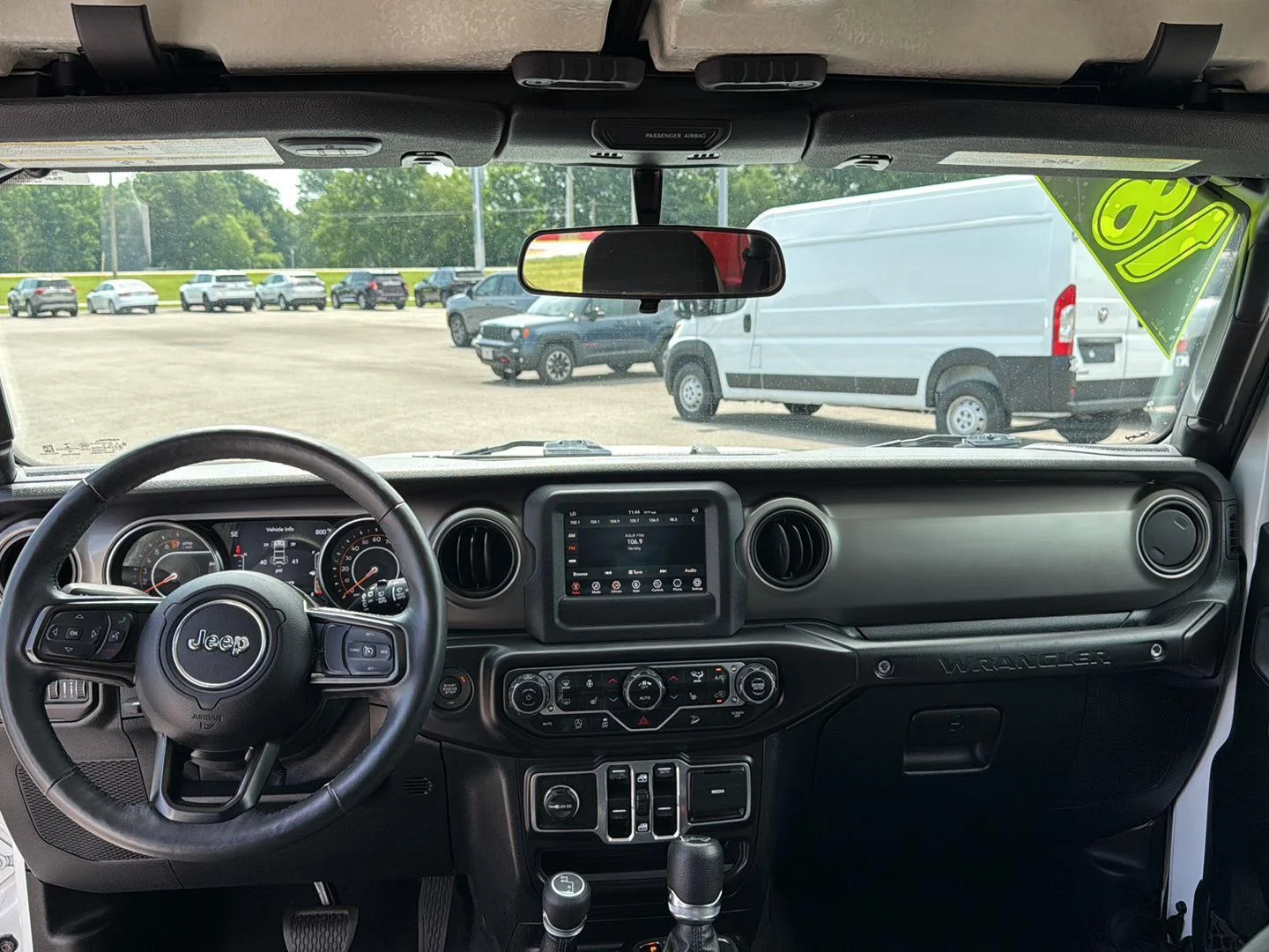 Used 2018 Bright White Clearcoat Jeep Sport S image 3