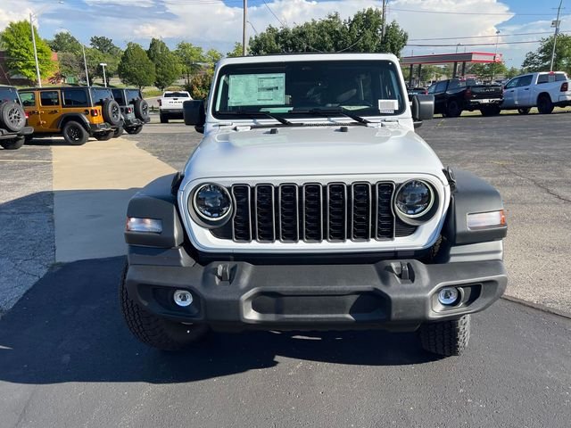 New 2026 Bright White Clear-Coat Exterior Paint Jeep Sport S image 2