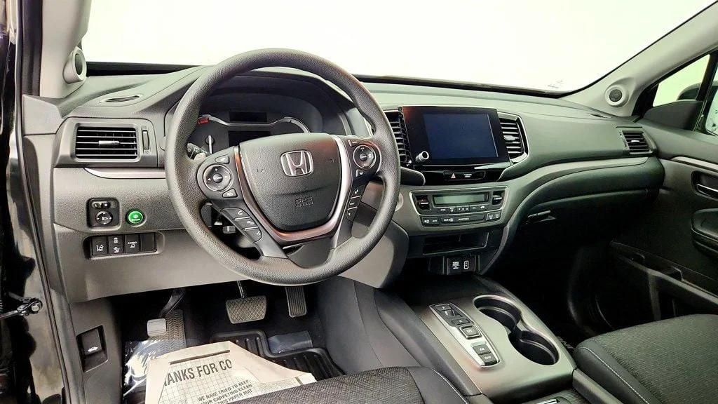 Used 2021 Crystal Black Pearl Honda Sport AWD w/ Tonneau Cover image 12