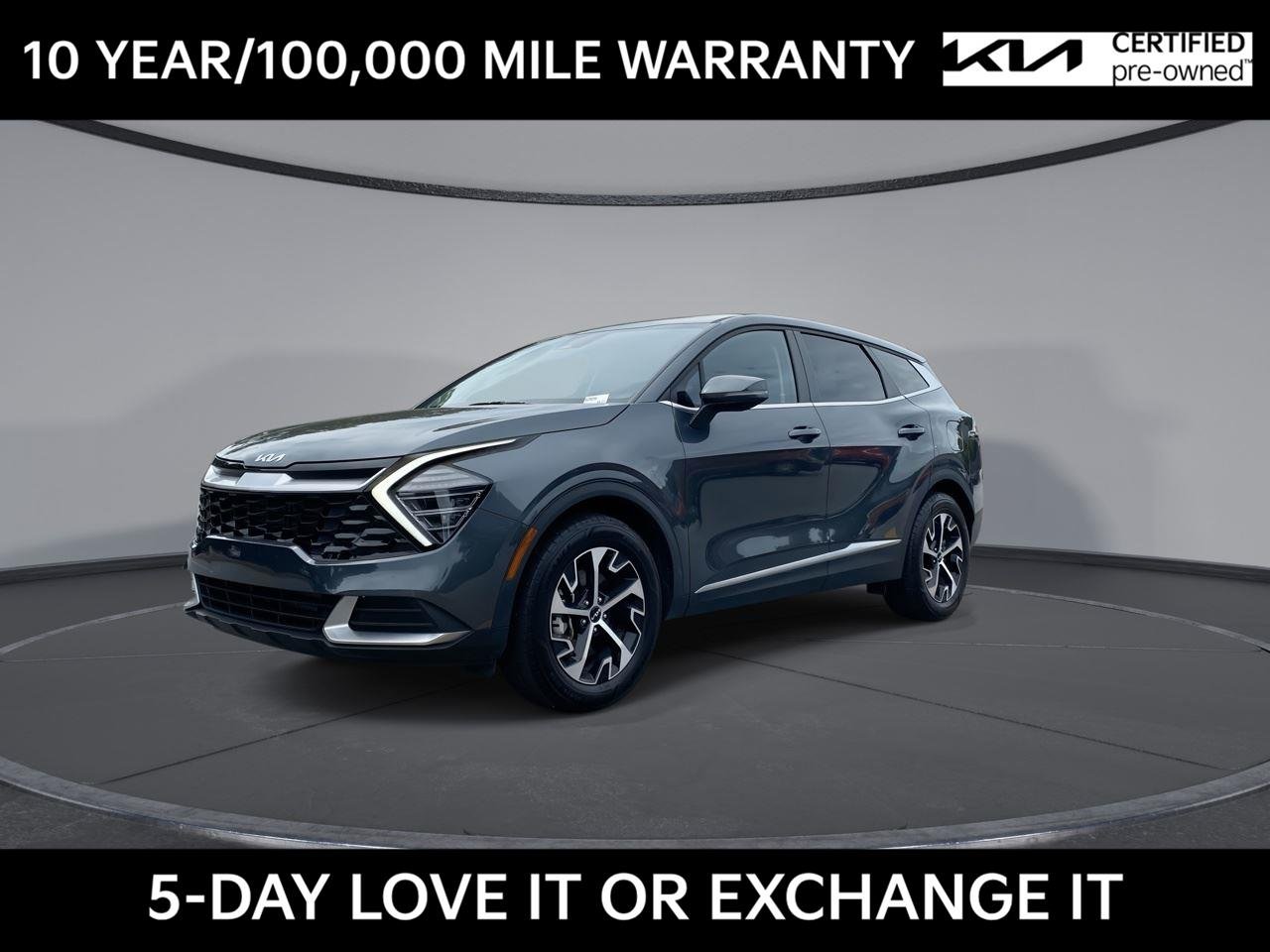 Certified Used 2024 Gravity Gray Kia EX image 4