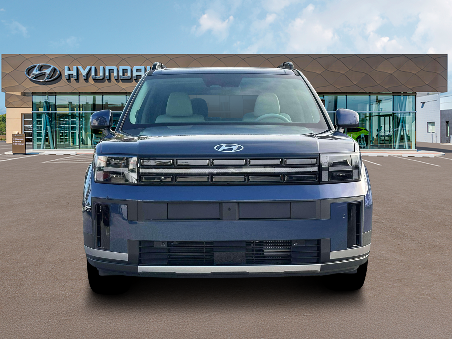 New 2026 Atlantis Blue Hyundai Limited FWD image 12