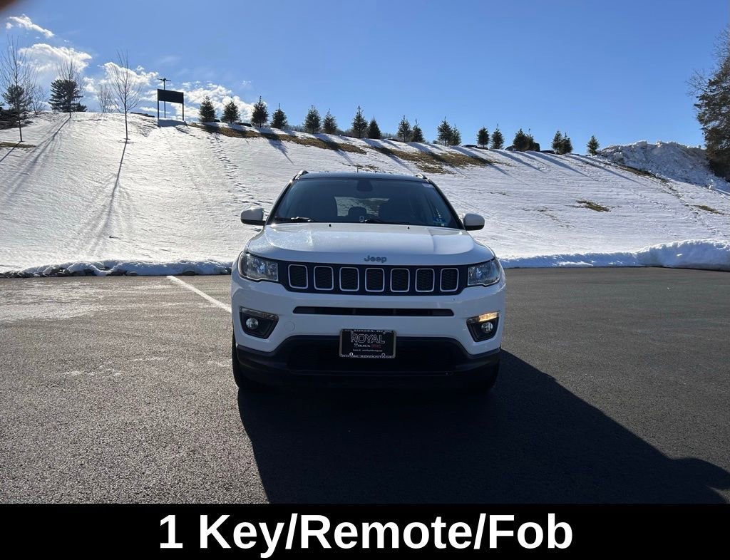 Used 2018 Jeep Compass Latitude with VIN 3C4NJDBB3JT232525 for sale in Sussex, NJ