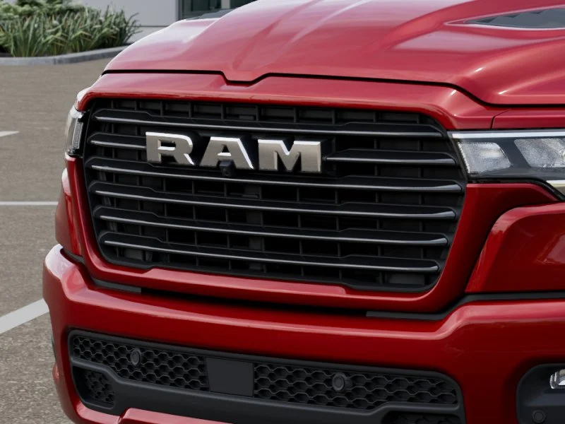 New 2026 Molten Red Pearl-Coat Exterior Paint RAM Laramie image 38