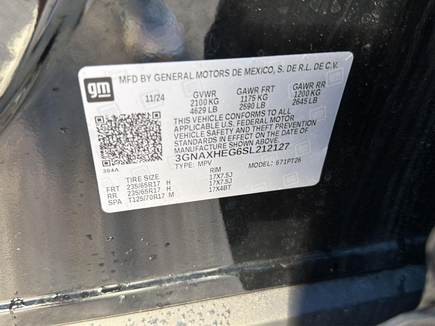 Used 2025 Mosaic Black Metallic Chevrolet FWD LT image 41