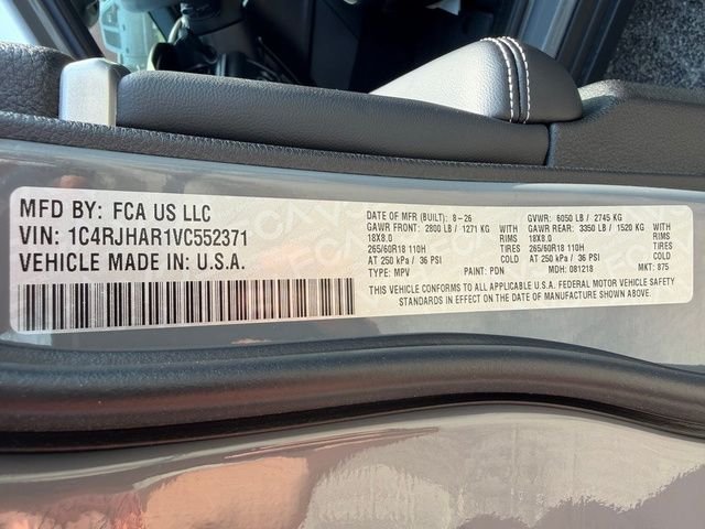 New 2027 Sting-Gray Clear-Coat Paint Jeep Altitude image 16