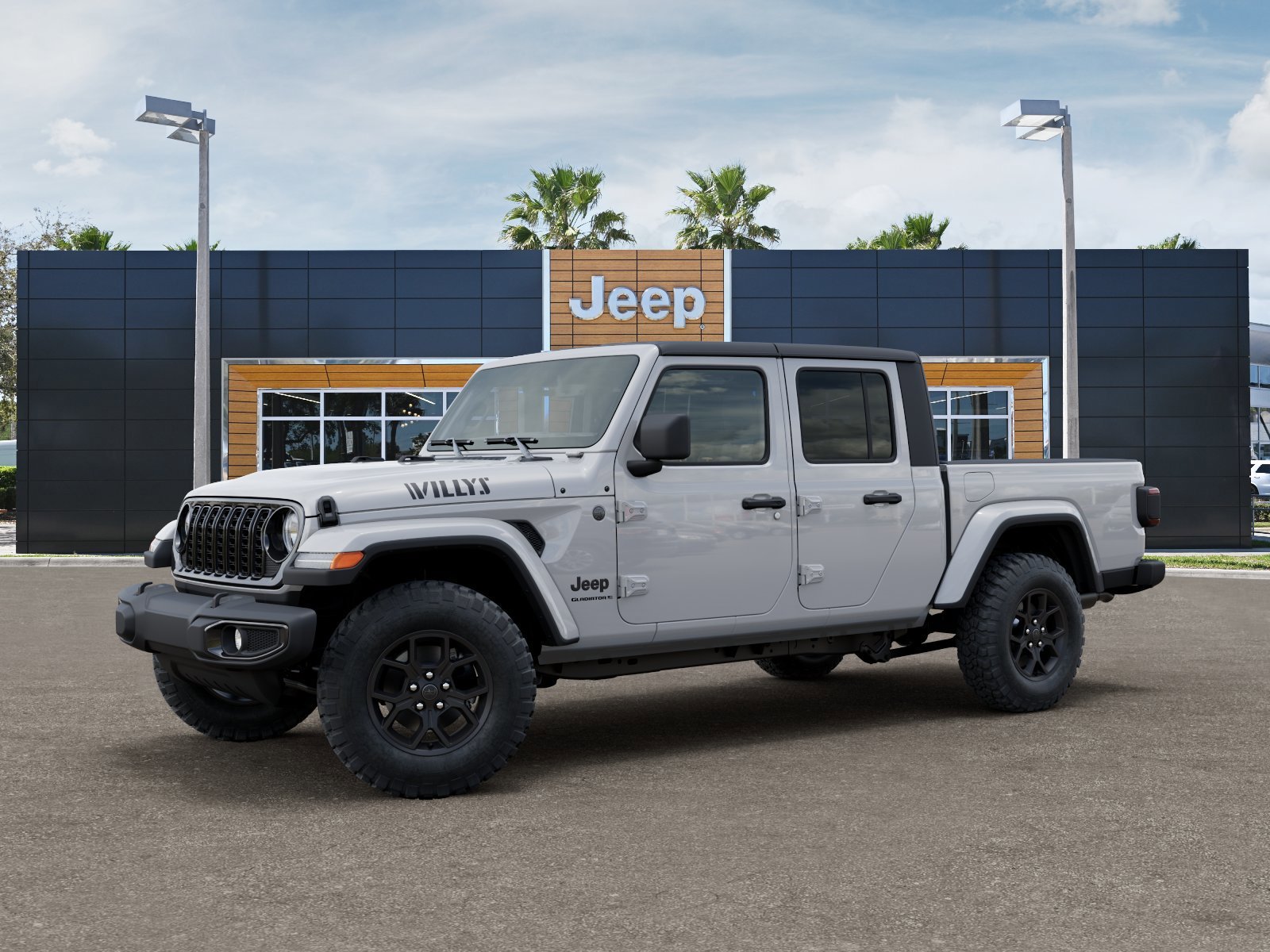 New 2026 Bright White Clearcoat Jeep Willys image 2