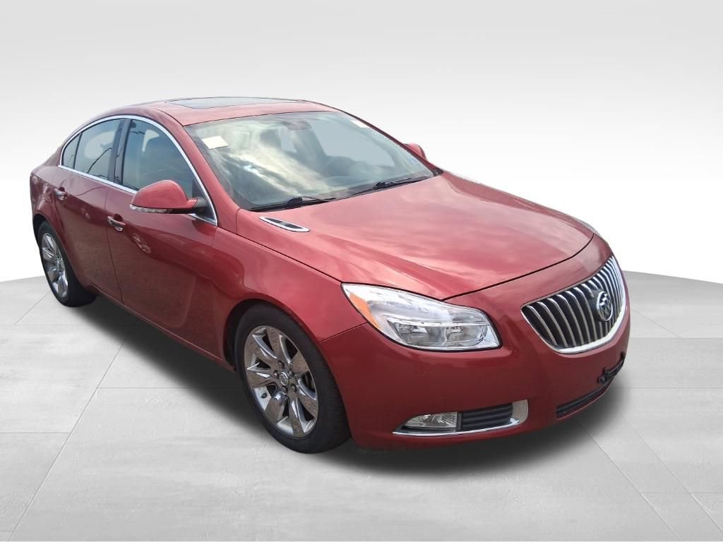 Used 2013 CRYSTAL RED TINTCOAT Buick Turbo Premium 1 image 14
