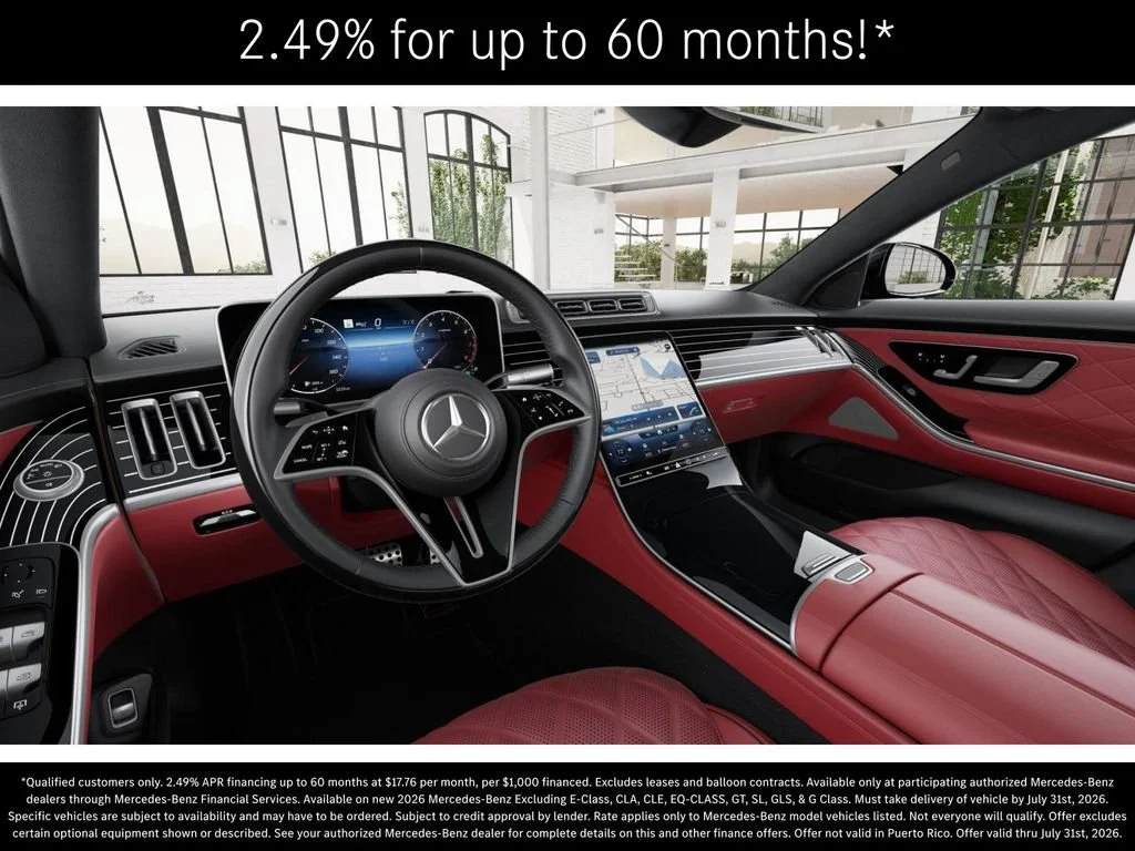 New 2026 Obsidian Black Metallic Mercedes-Benz S 580 image 45
