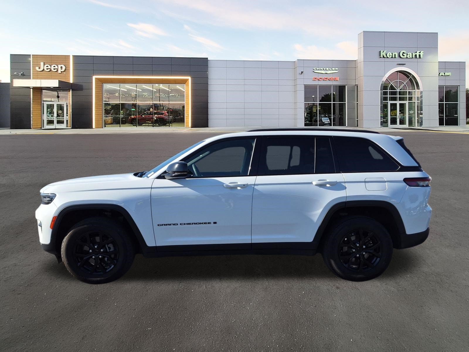 Used 2025 Bright White Clearcoat Jeep Altitude image 8