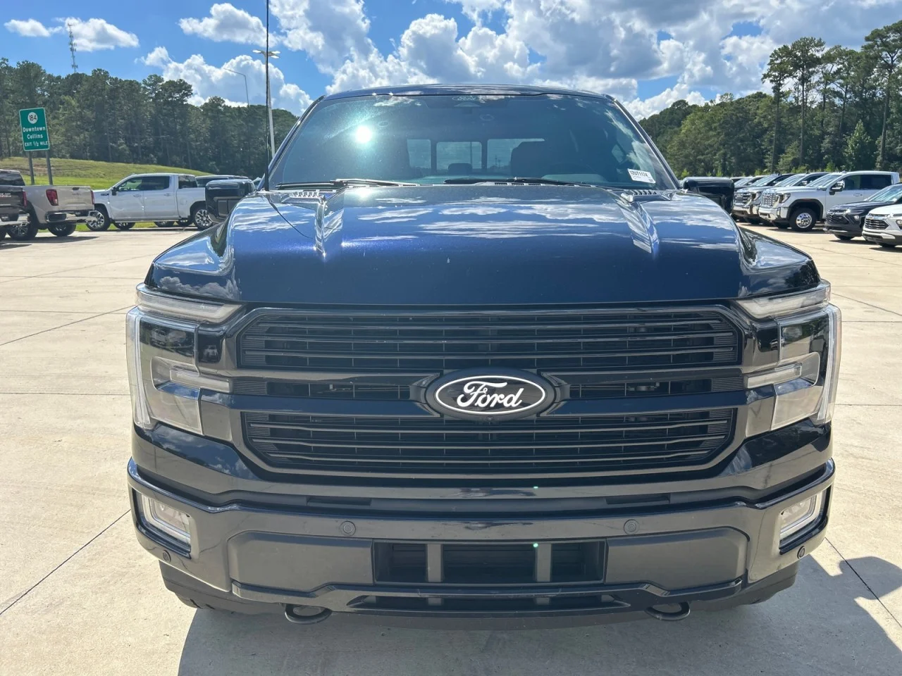 Used 2024 Blue Ford Platinum image 5
