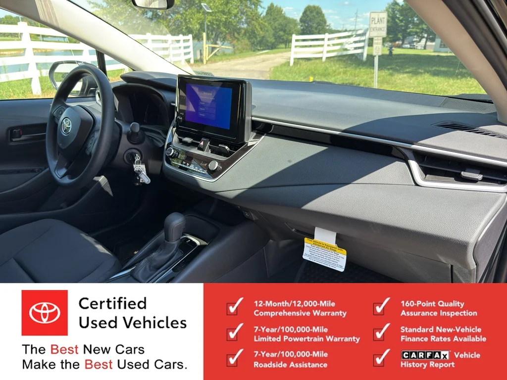 Certified Used 2026 Midnight Black Metallic Toyota LE image 21