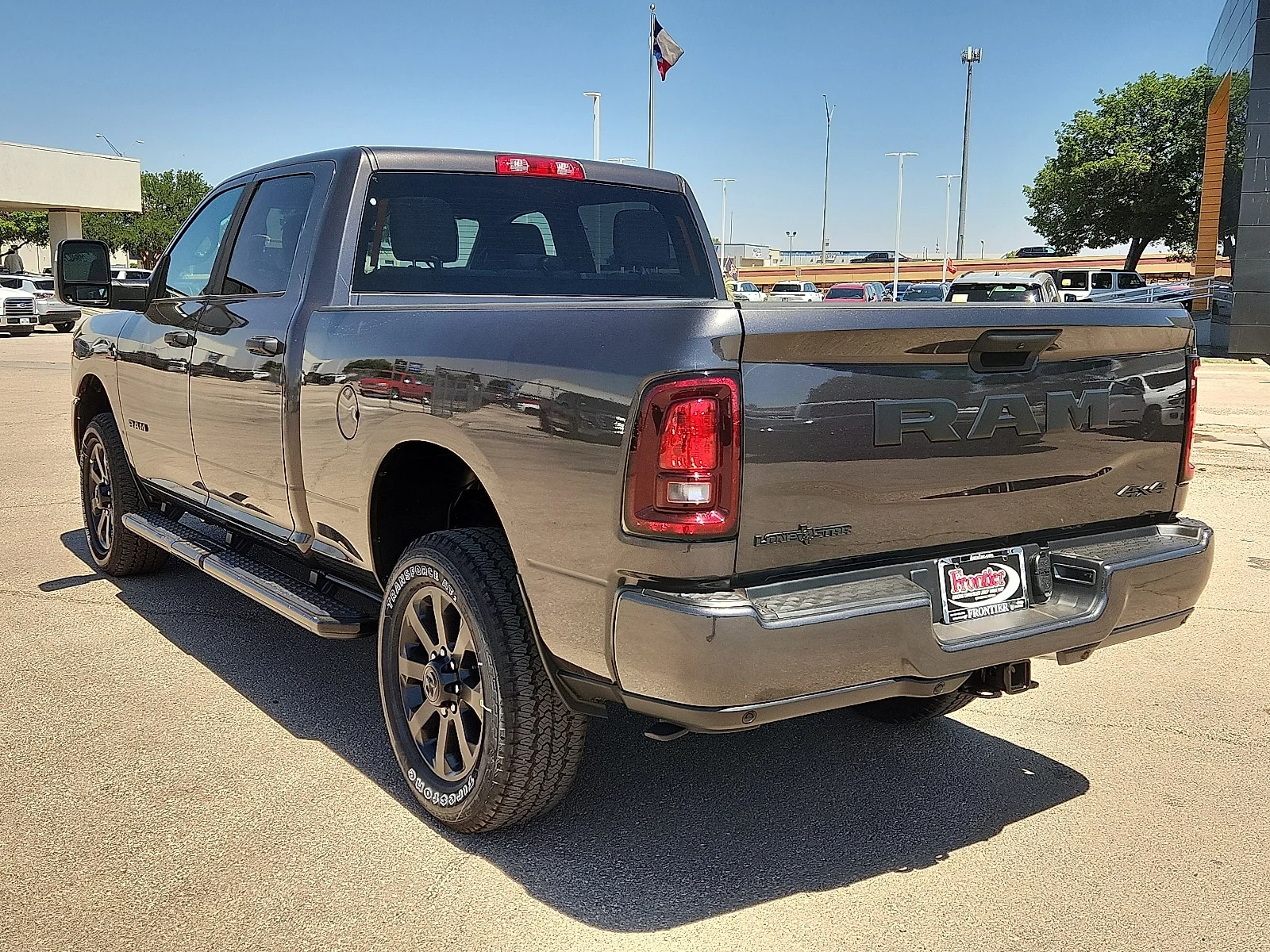 New 2026 Granite Crystal Metallic Clear-Coat  Paint Ram LONE STAR CREW CAB 4X4 6