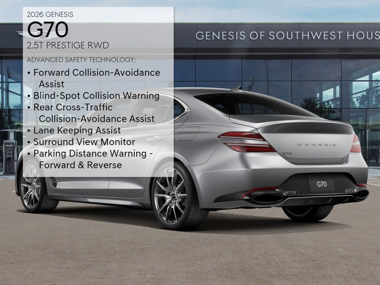 Certified Used 2026 Savile Silver Genesis 2.5T Prestige image 13
