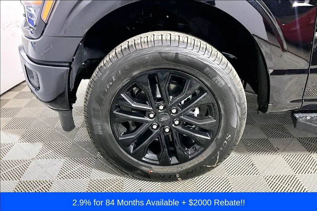 New 2026 Agate Black Metallic Ford XLT image 11