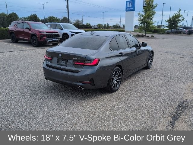 Used 2022 Mineral Grey Metallic BMW 330i xDrive image 16