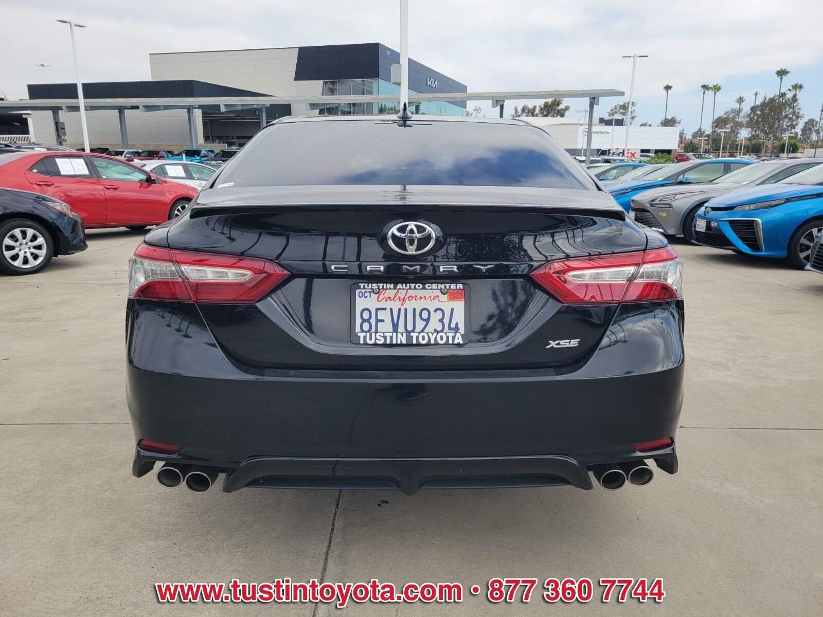 Certified Used 2019 Black Toyota XSE image 5