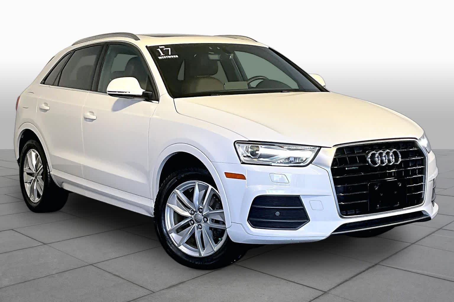 Used 2017 Brilliant Black Audi Premium Plus image 3