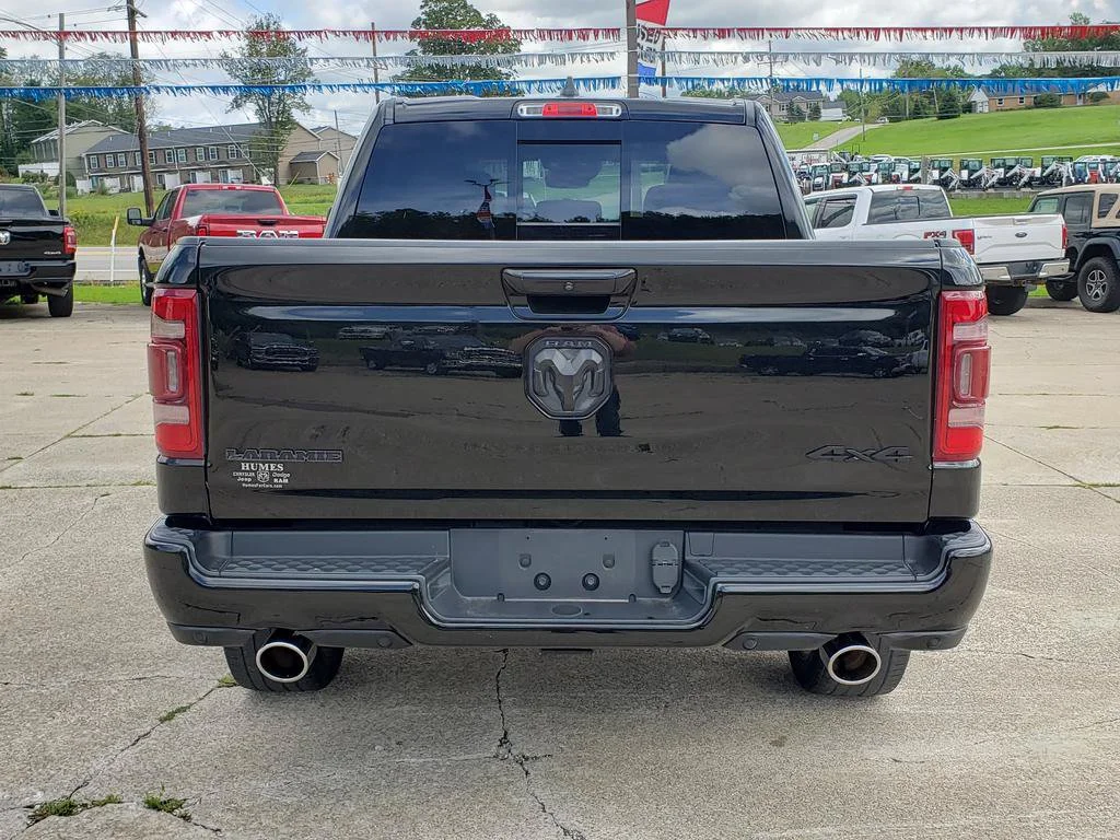 Used 2023 Diamond Black Crystal Pearlcoat Ram Laramie image 4