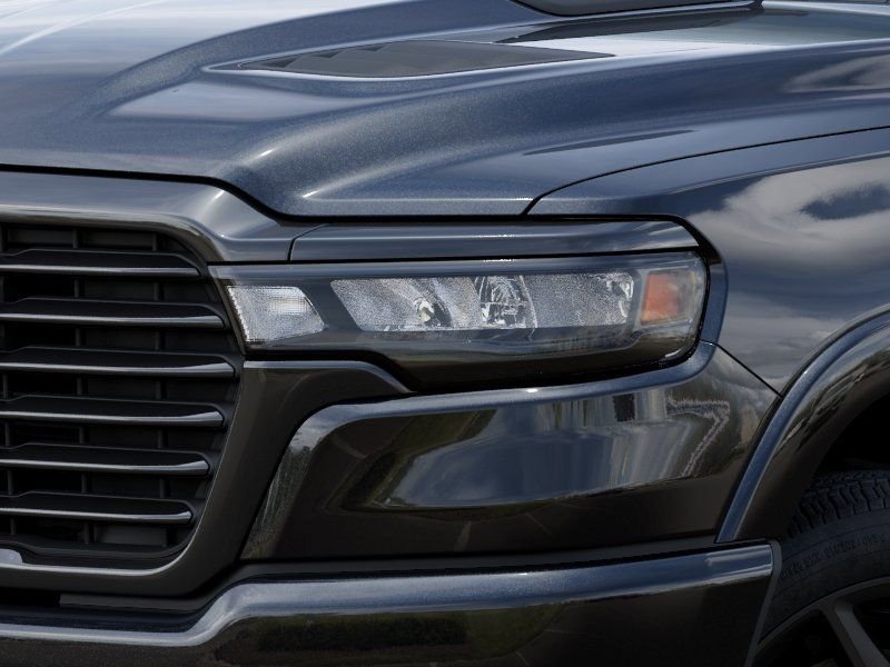 New 2026 Diamond Black Crystal Pearl-Coat Exterior Paint RAM Laramie image 10