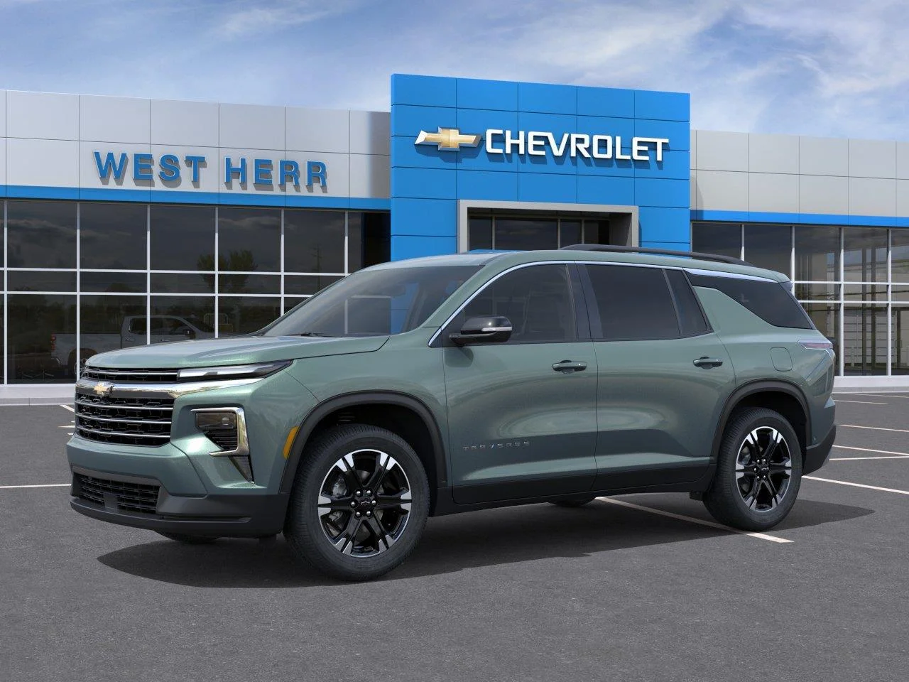 New 2027 Trillium Green Metallic Chevrolet LT image 2