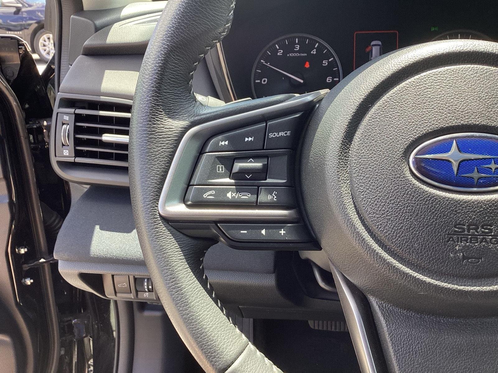 Used 2025 Crystal Black Silica Subaru Premium image 18