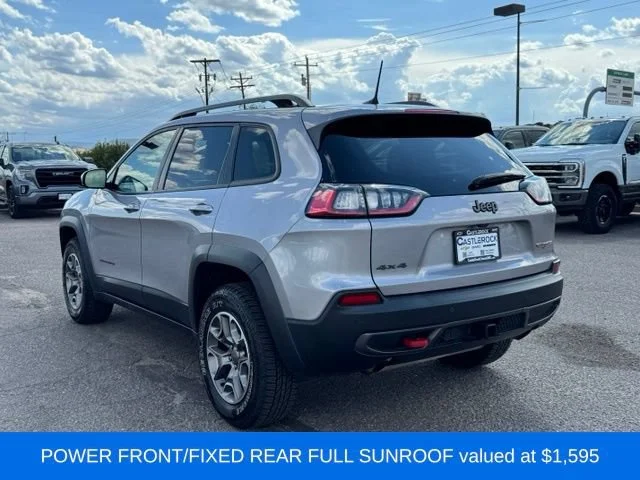 Used 2020 Silver Jeep Trailhawk 4x4 image 3