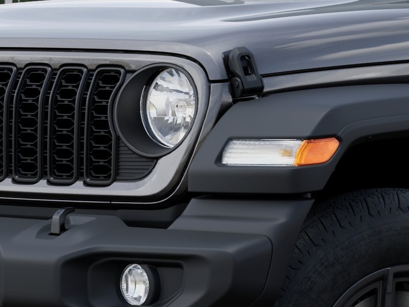 New 2026 Granite Crystal Metallic Clear-Coat Exterior Paint Jeep Sport 4-Door image 36