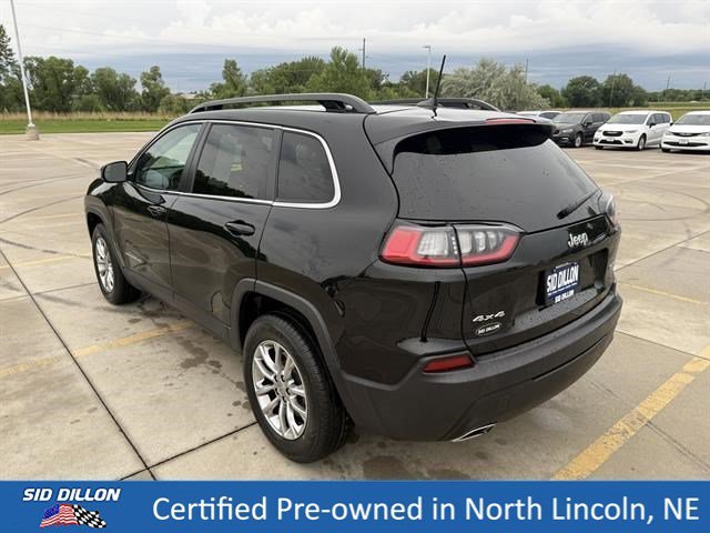 Used 2022 Diamond Black Crystal Pearlcoat Jeep Latitude Lux image 7