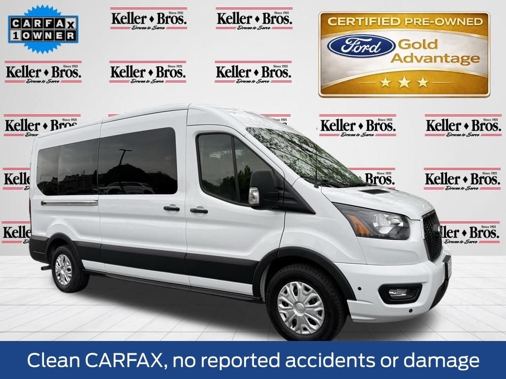 Certified Used 2025 White Ford XLT image 1
