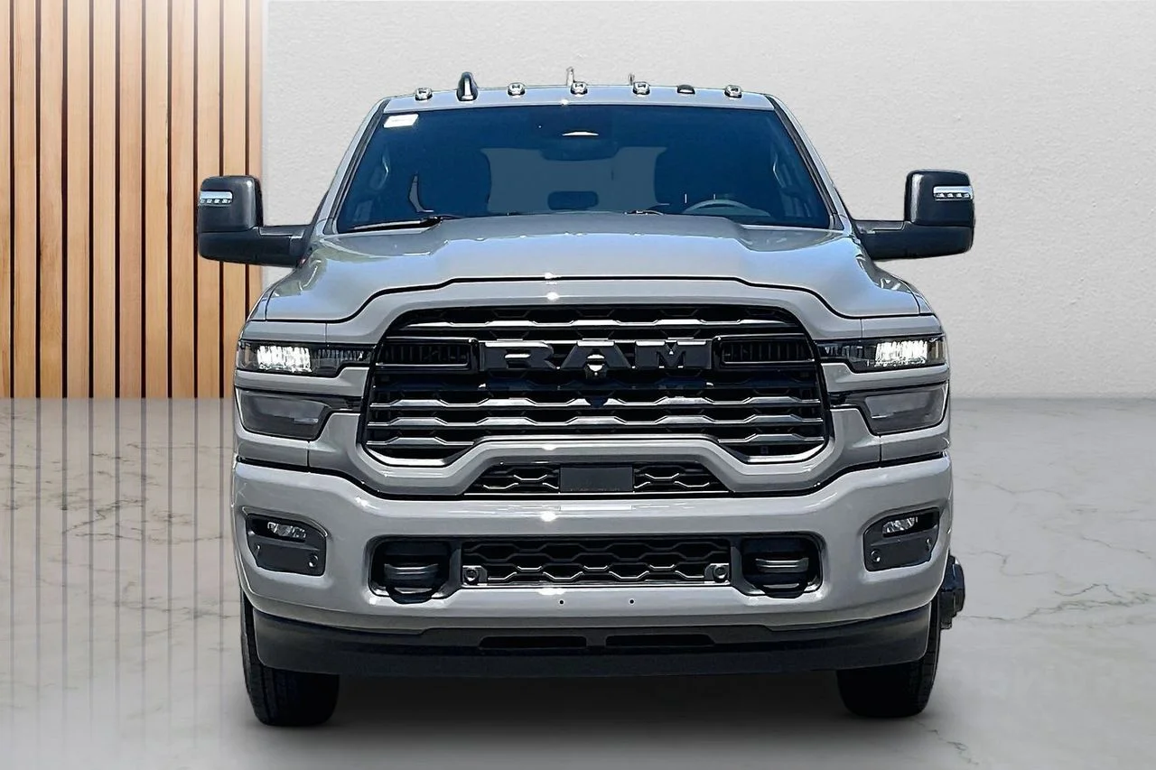 New 2026 Ceramic Gray Clear-Coat Exterior Paint RAM Big Horn image 3