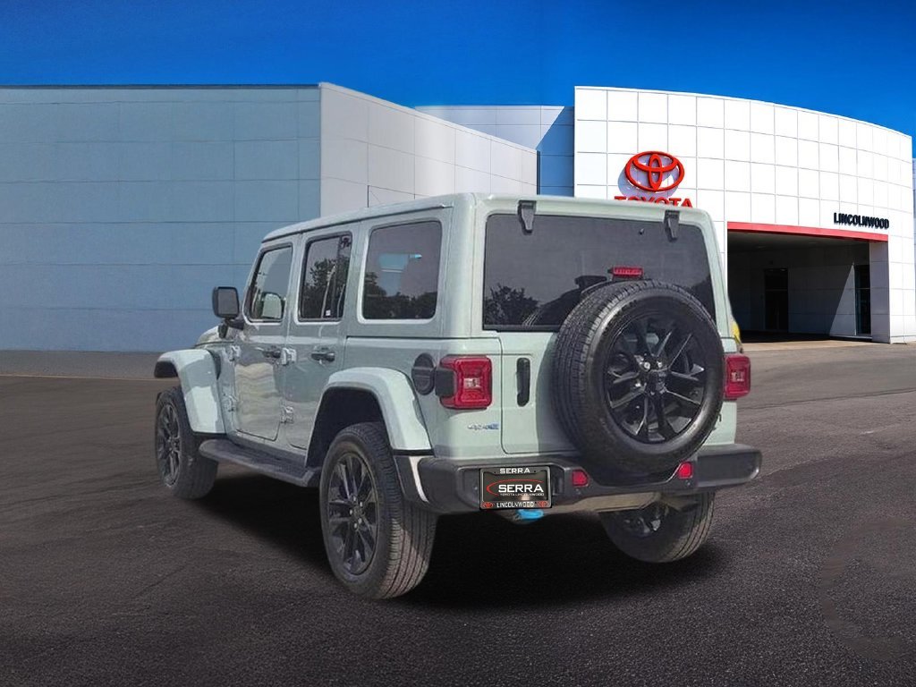 Used 2024 Gray Jeep Sahara 4xe image 13