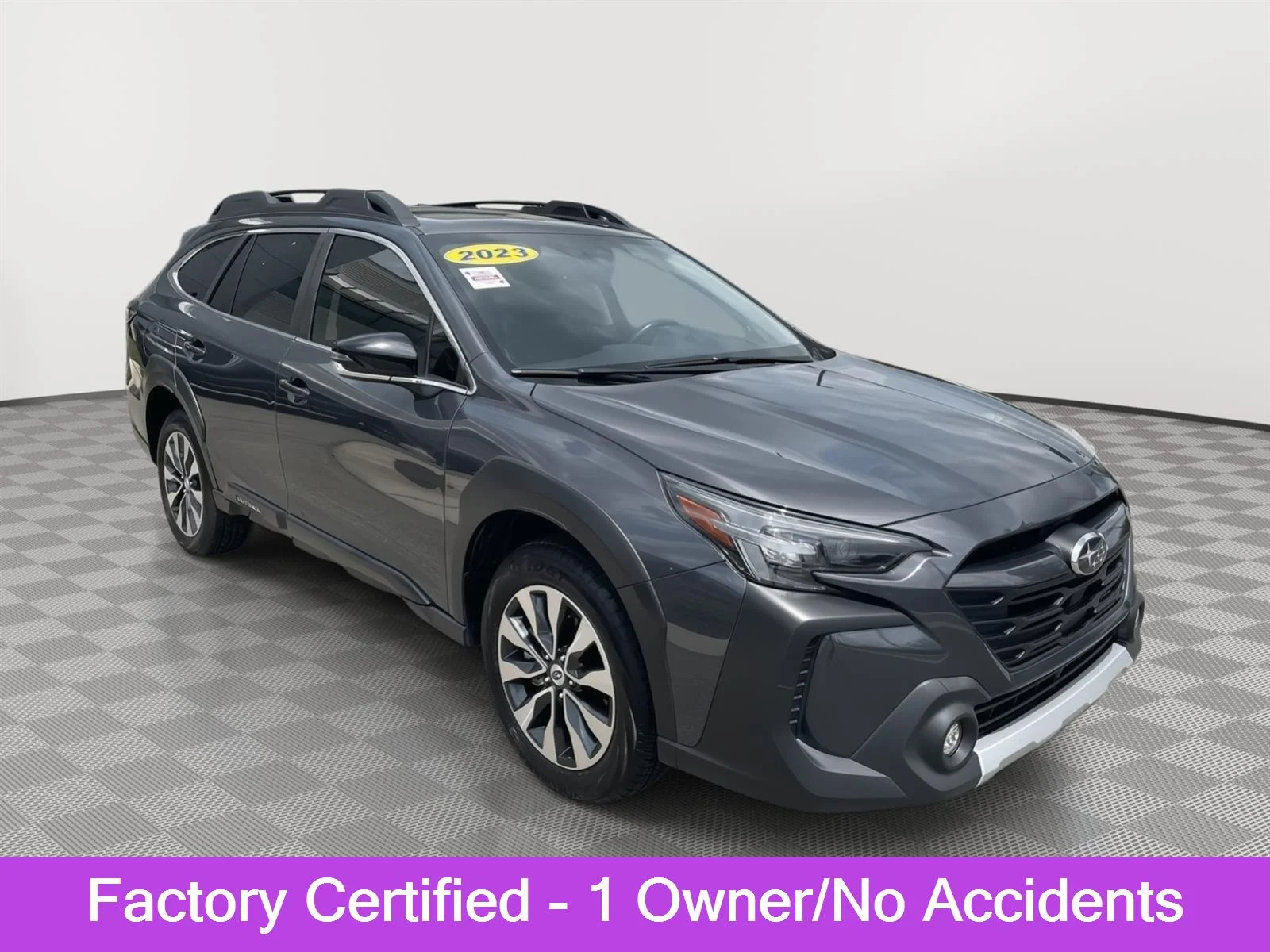 Certified Used 2023 Magnetite Gray Metallic Subaru Limited XT image 1