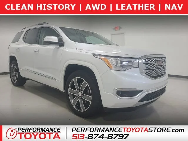 Used 2019 White Frost Tricoat GMC Denali image 1