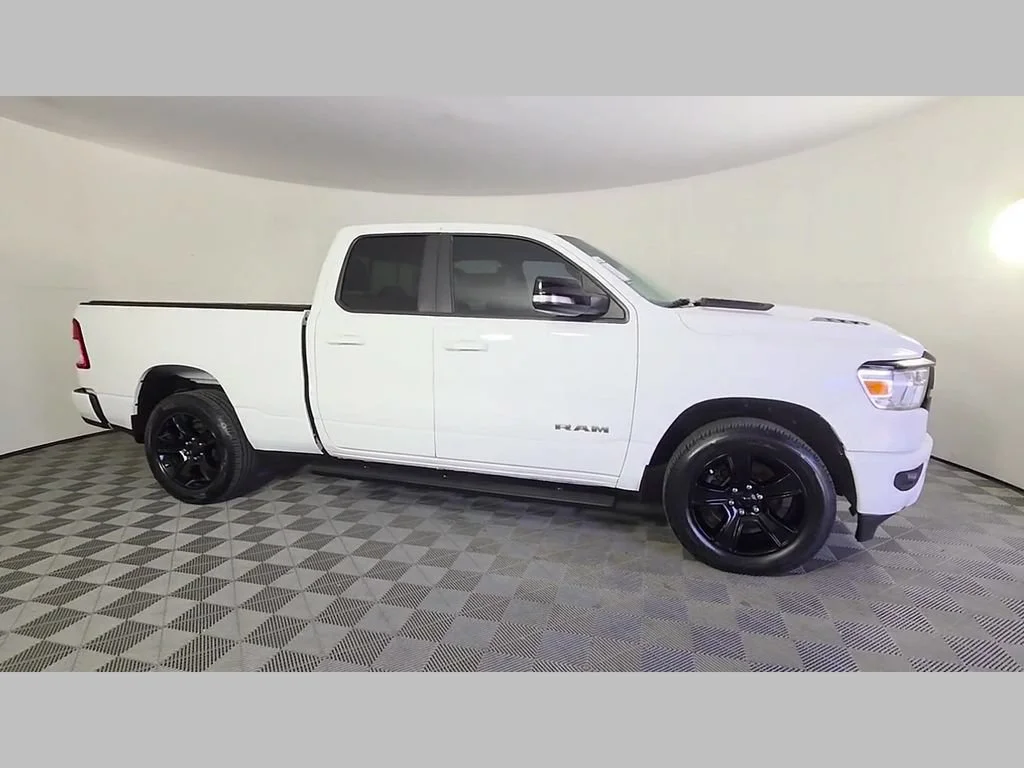 Used 2021 Bright White Clearcoat Ram Big Horn image 35