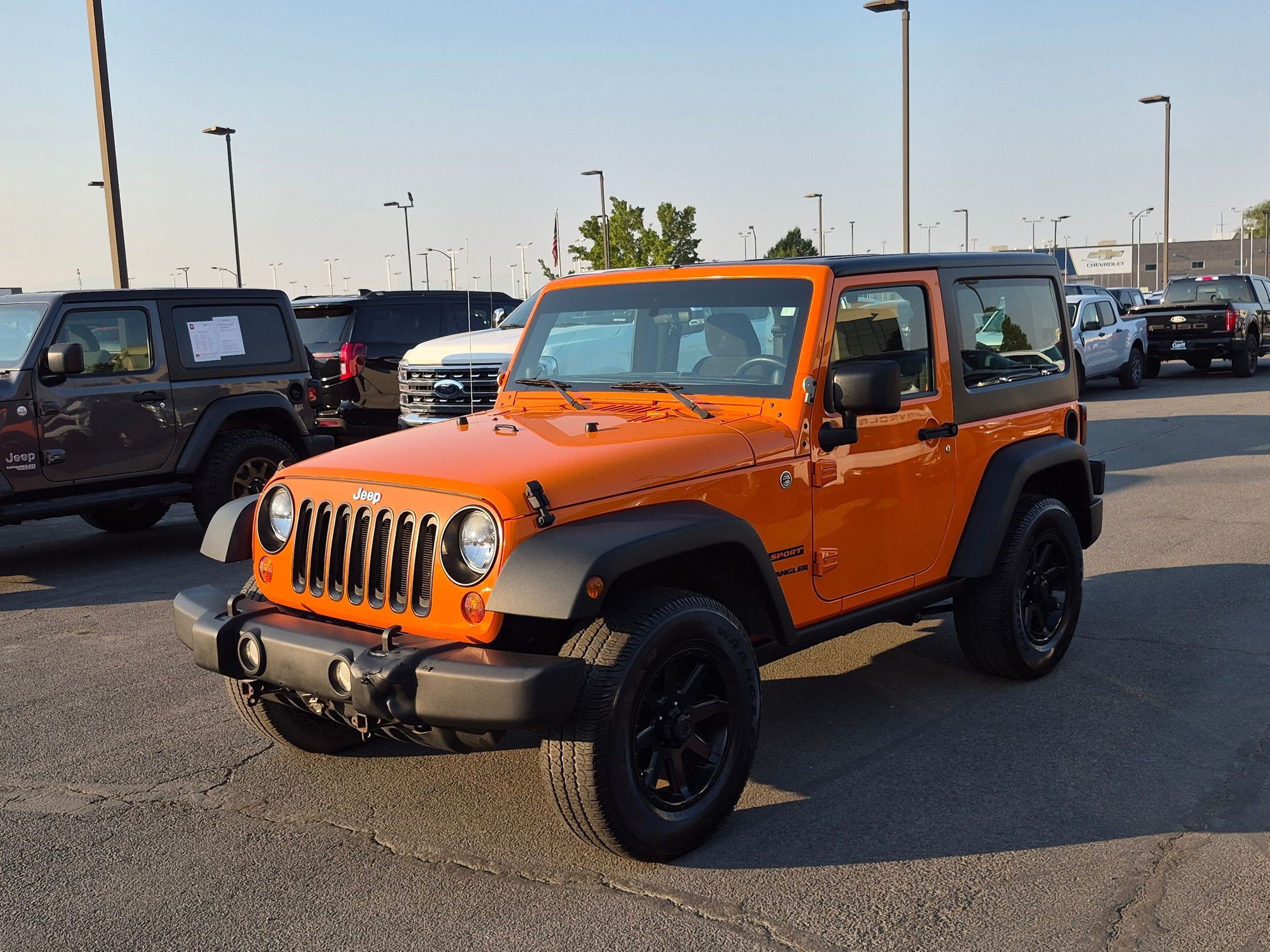 Used 2013 Crush Clearcoat Jeep Sport image 8