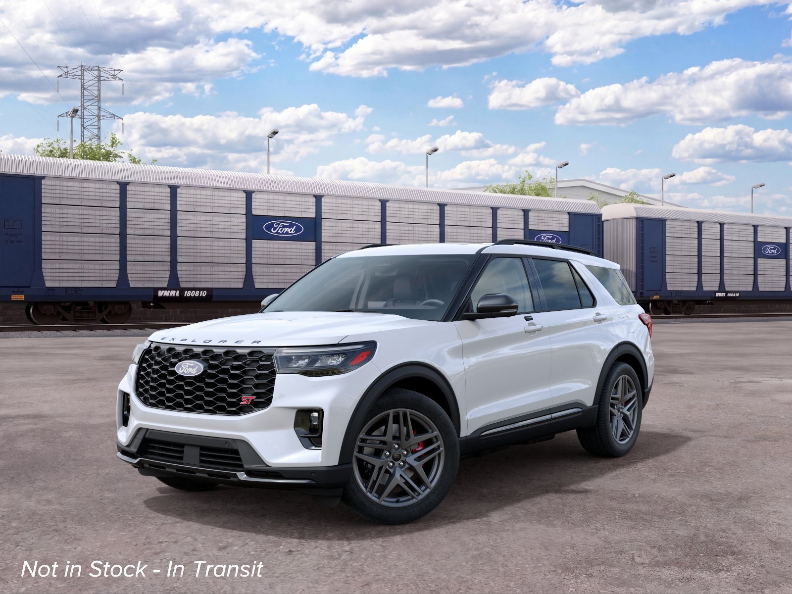 New 2027 Star White Metallic Tri-Coat Ford ST image 2