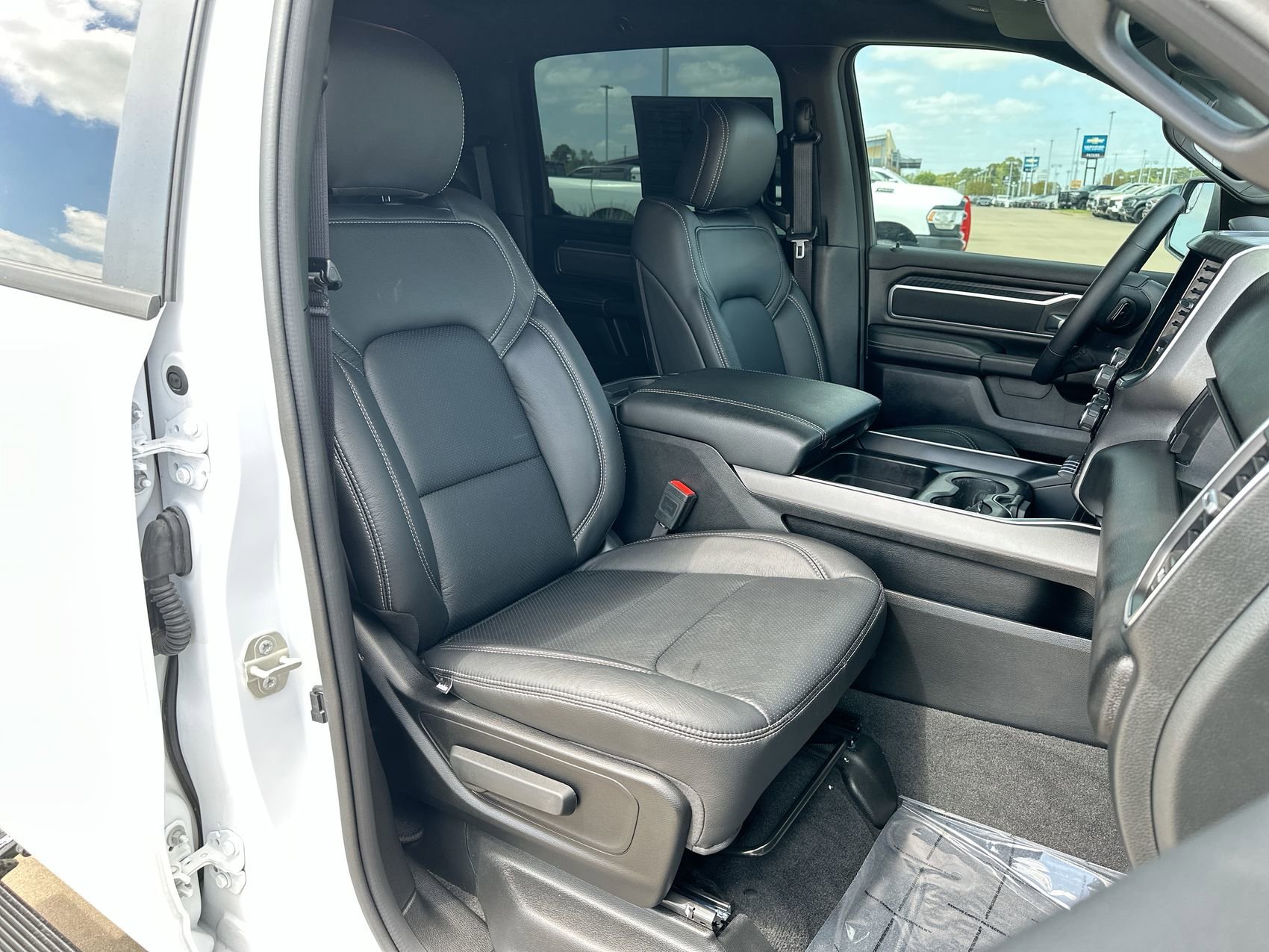Used 2025 Bright White Clearcoat Ram Lone Star image 24