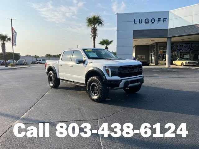 Used 2025 Oxford White Ford Raptor image 1