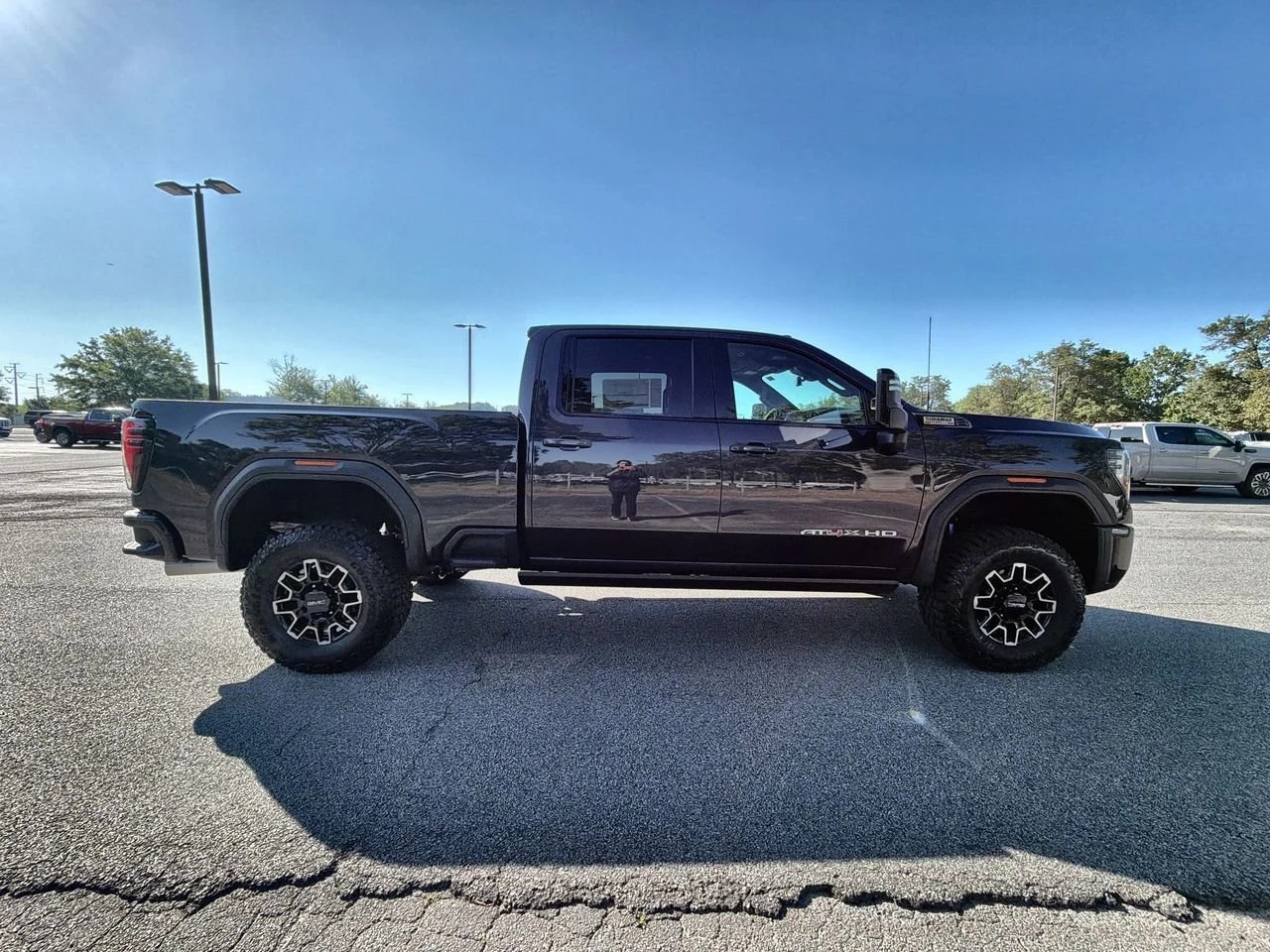 New 2026 Titanium Rush Metallic GMC AT4X image 9